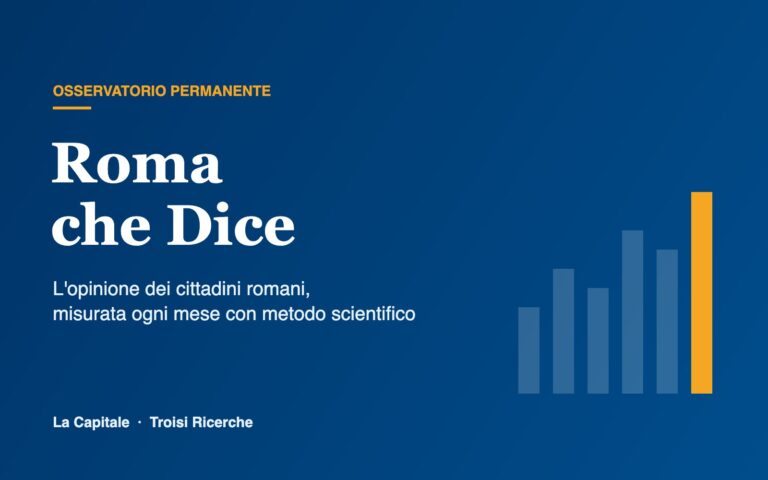 Roma che Dice: con La Capitale l’Osservatorio permanente sull’opinione dei romani